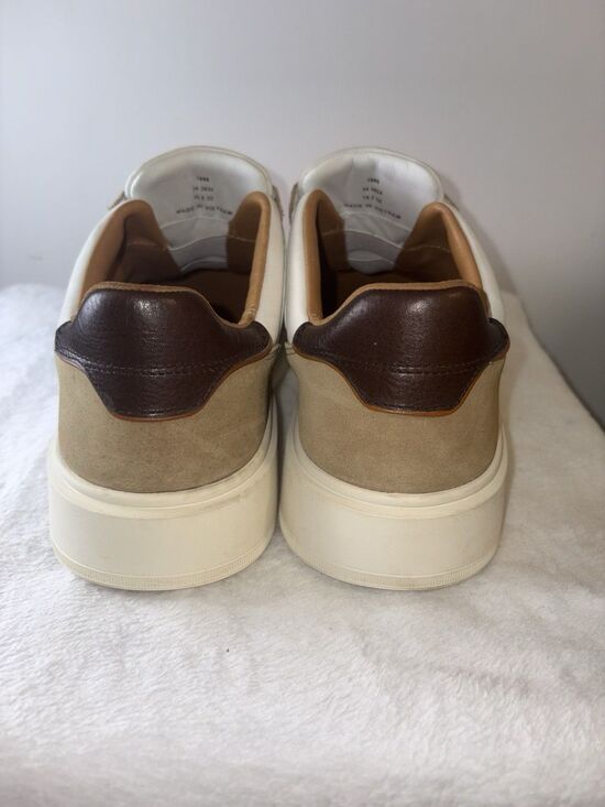 Allen Edmonds Oliver Bone Leather Mix Slip On Shoes SZ 10.5 EEE Worn Once main image 8